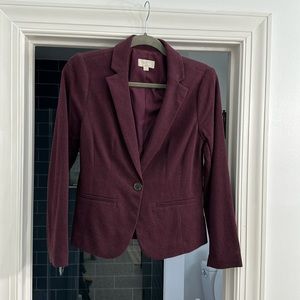 Maroon LOFT Blazer